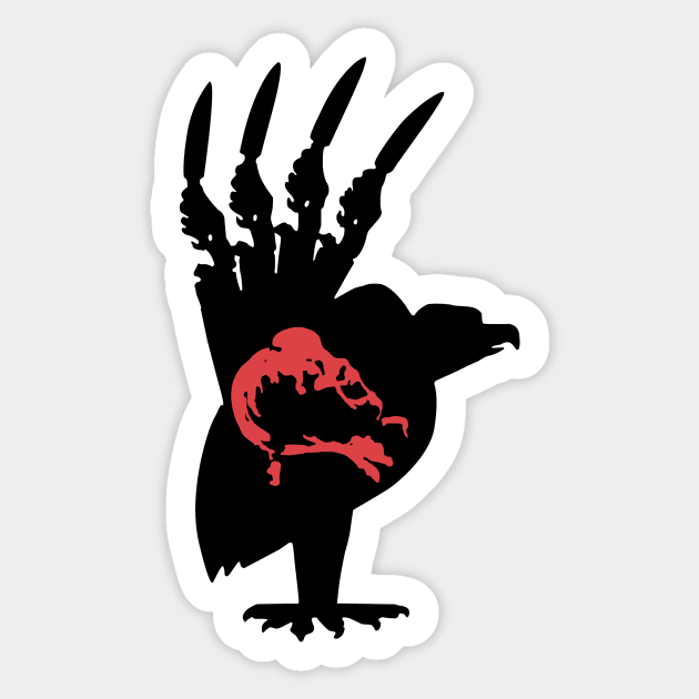 Dario's Plumage Sticker by halloween_shindig